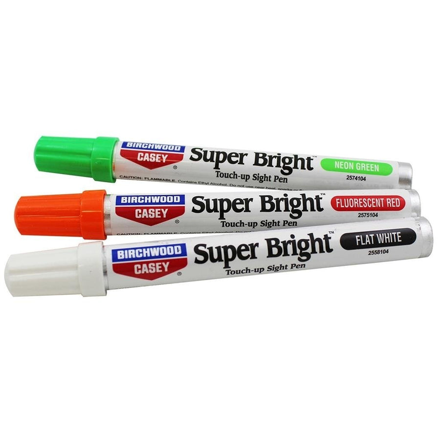 Birchwood Casey Long-Lasting Fast-Drying Super Bright Touch-Up Pen Kit for Deep Scratches and Worn AreasGreenRed and Image 1