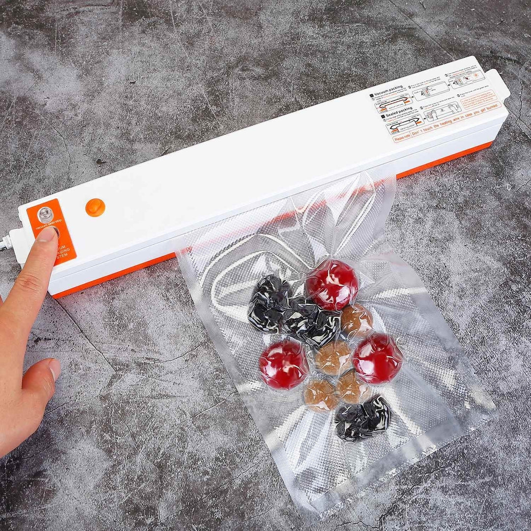 Electric Vacuum Sealer Machine Household Automatic Food Vacuum Sealer Quick Sealing System Machine Image 2