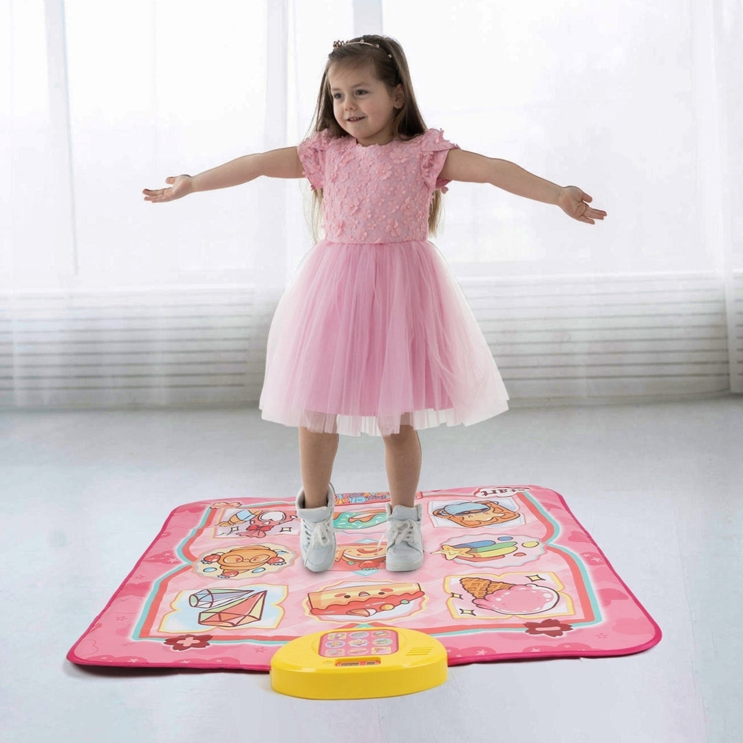 Cake Dance Mat for Kids Electronic Music Dance Pad with 6 Modes Built-in Music Adjustable Volume Optimal Gift for Boys Image 2