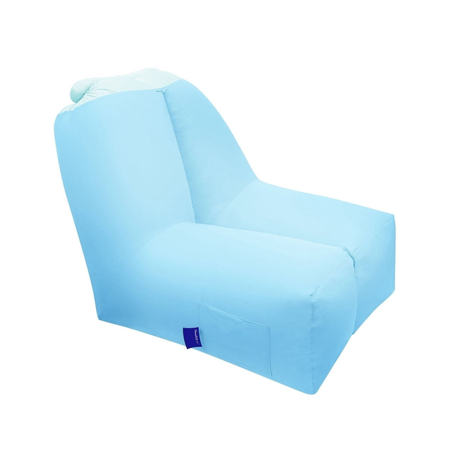 Inflatable Lounger Air Sofa Chair Couch with Portable Organizing Bag Waterproof Anti Leaking for Backyard Lakeside Beach Image 1