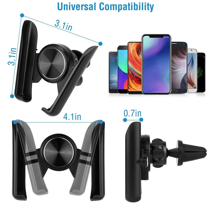 Universal Car Air Vent Phone Mount Car Phone Holder Bracket Cradle Image 7