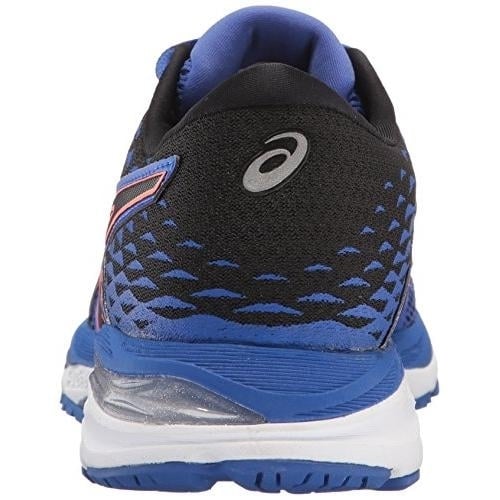 ASICS Womens Gel-Cumulus 19 Running-Shoes Blue Purple/Black/Flash Coral - T7B8N.4890 BLUE PURPLE/BLACK/ FLASH CORAL Image 2