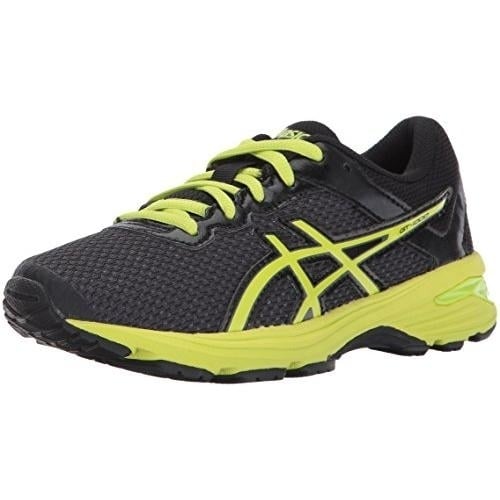 ASICS Kids GT-1000 6 GS Running Shoes Black/Energy Green/Silver - C740N.9077 BLACK/ENERGRY GREEN/SILVER Image 2