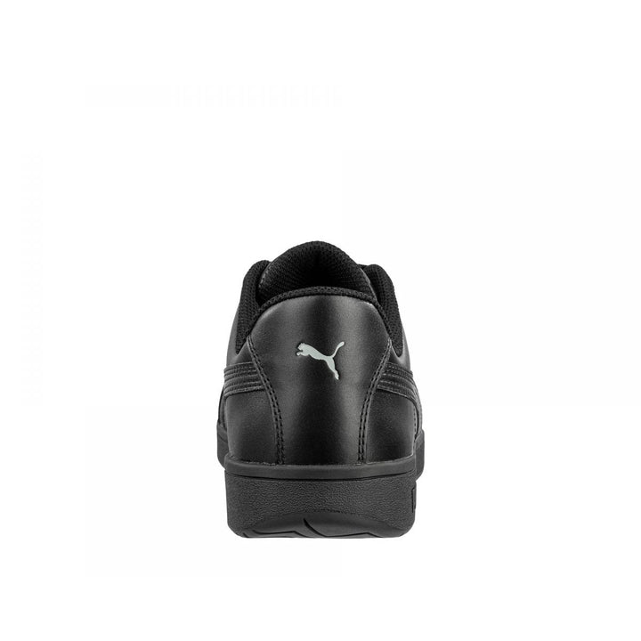 PUMA Safety Mens Iconic Low Composite Toe SD Work Shoes Black Smooth Leather - 640005 ONE SIZE BLACK Image 3