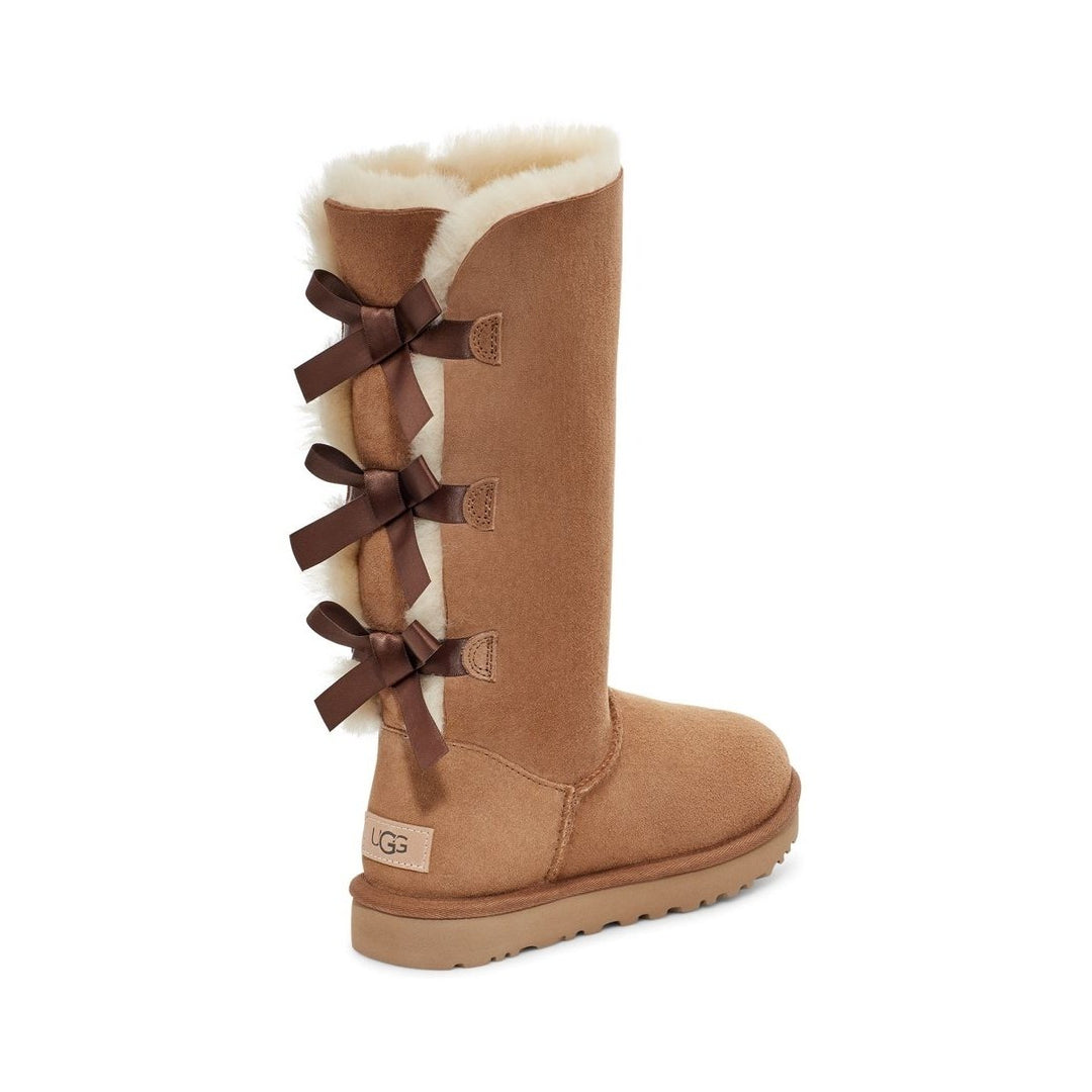 UGG Womens Bailey Bow Tall II Boot Chestnut - 1016434-CHE CHESTNUT Image 4