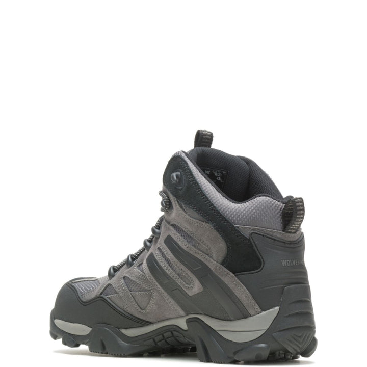 WOLVERINE Mens Wilderness Composite Toe Work Boot Charcoal Grey - W080030 Charcoal Grey Image 3