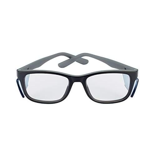 Bolle Kick RX Eyewear Safety Frame Black Gray Clear Demo Lens One Size Image 1