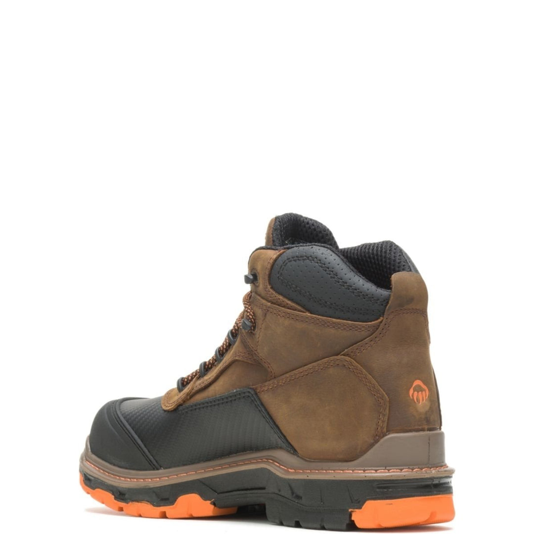 WOLVERINE Mens Overpass 6" CarbonMAX Composite Toe Work Boot Brown - W10717 Summer Brown Image 3