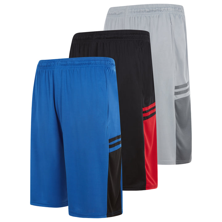DARESAY Mens Dry-Fit Sweat Resistant Athletic Shorts Image 4