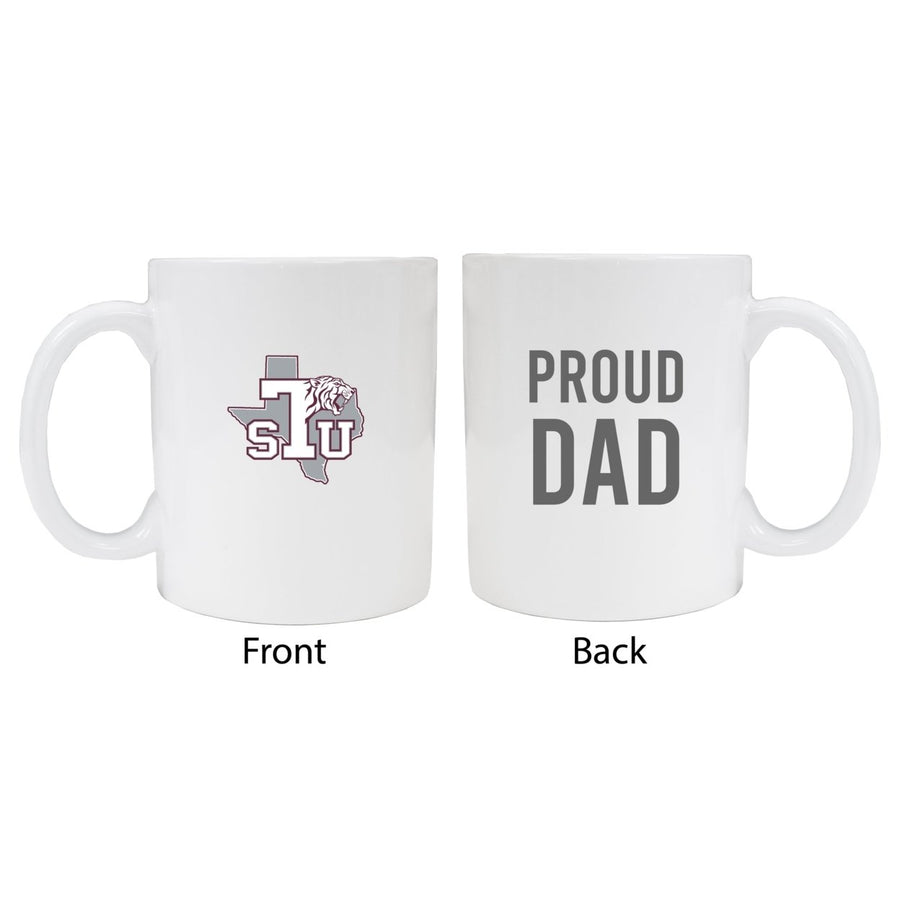 Texas Southern University Proud Dad Ceramic Coffee Mug - White (2 Pack) Image 1