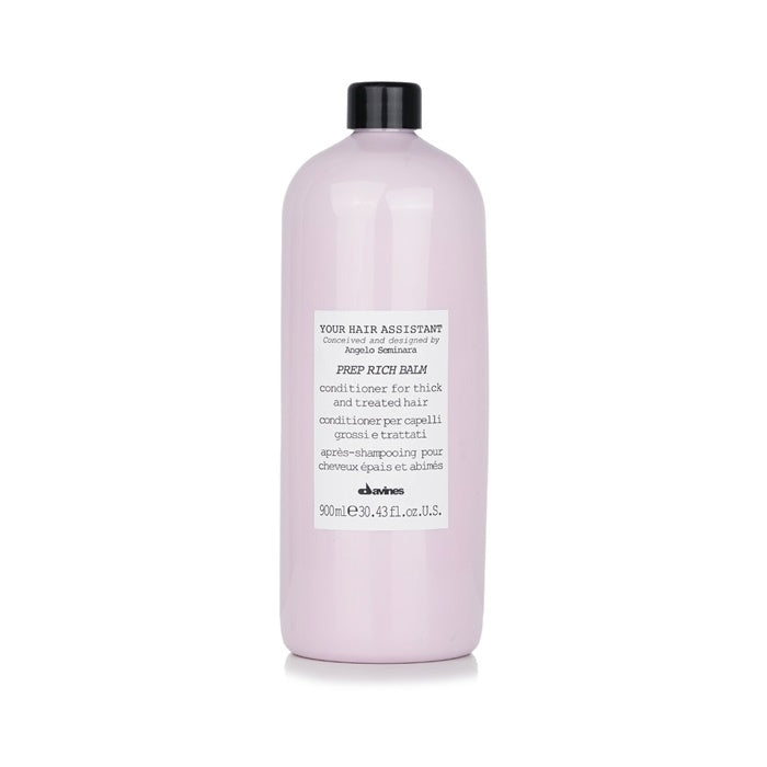 Davines Your Hair Assistant Prep Rich Balm Conditioner (For Thick and Treated Hair) 900ml/30.43oz Image 1