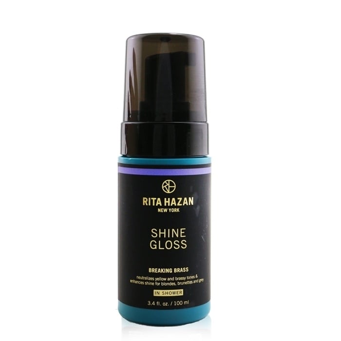 Rita Hazan True Color Ultimate Shine Gloss -  Breaking Brass (For Blondes Brunettes and Grey) in shower 100ml/3.4 oz Image 1