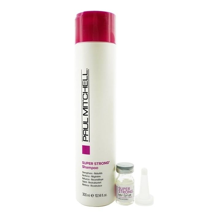 Paul Mitchell Strength Super Strong Complex Program Set: Shampoo 300ml + Hair Lotion 12x6ml 13pcs Image 1