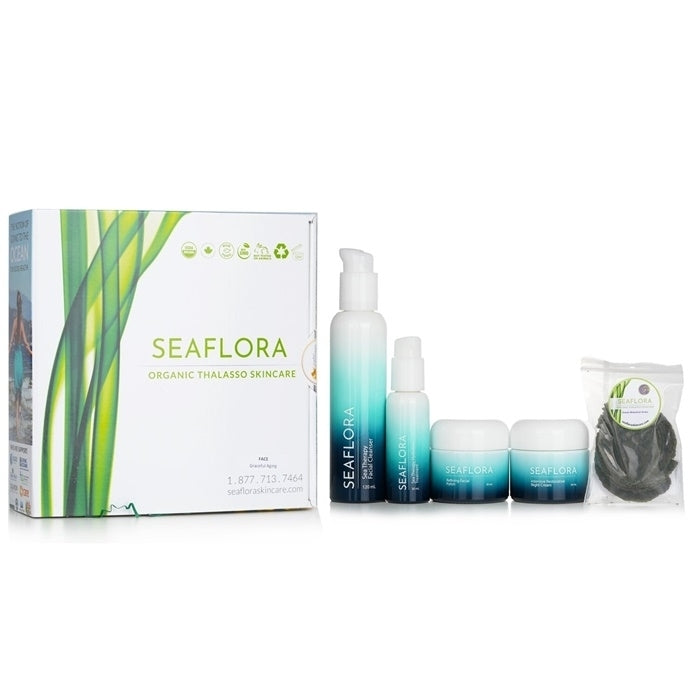 Seaflora Organic Thalasso Skincare Graceful Anti-Aging Set 5pcs Image 1