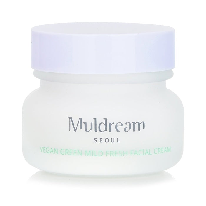 Muldream Vegan Green Mild Fresh Facial Cream 60ml/2.02oz Image 1