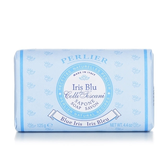 Perlier Blue Iris Bar Soap 125g/4.4oz Image 1