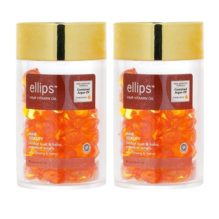 Ellips Hair Vitamin Oil - Hair Vitality 2x50capsules Image 1