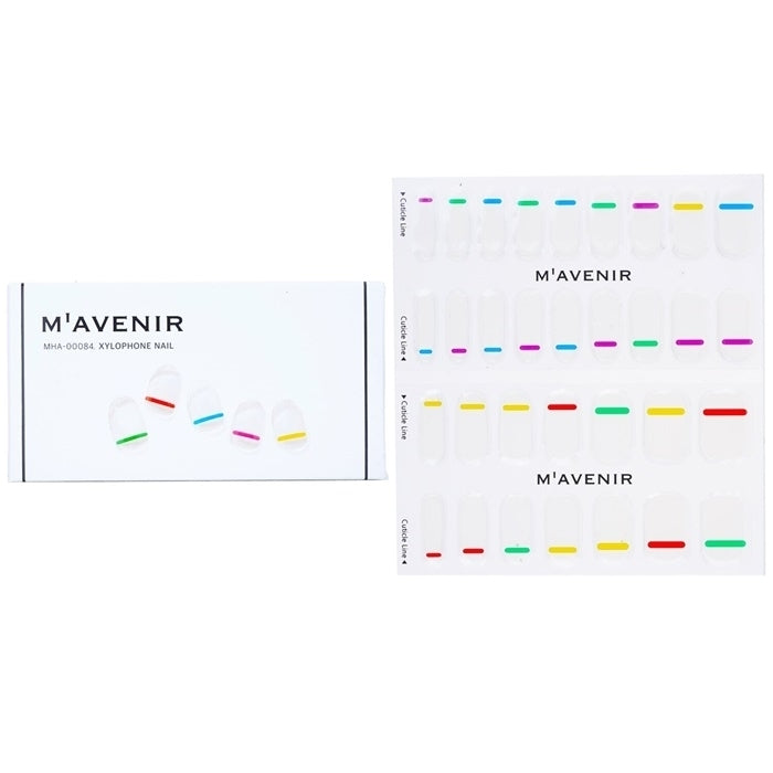 Mavenir Nail Sticker (Patterned) -  Xylophone Nail 32pcs Image 1