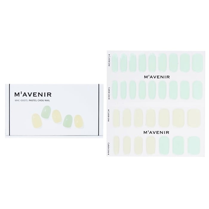 Mavenir Nail Sticker (Assorted Colour) -  Pastel Chou Nail 32pcs Image 1