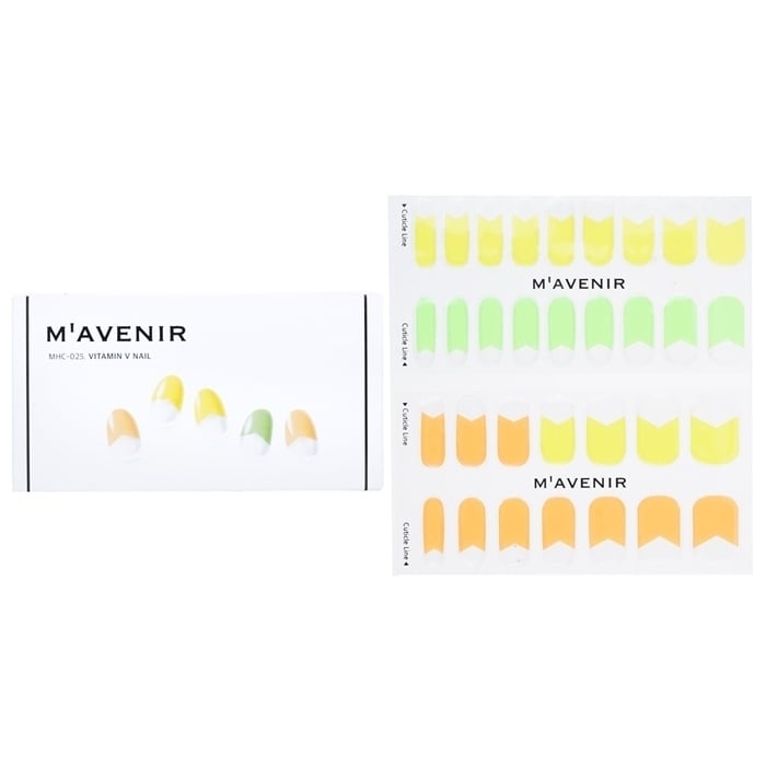 Mavenir Nail Sticker (Assorted Colour) -  Vitamin V Nail 32pcs Image 1