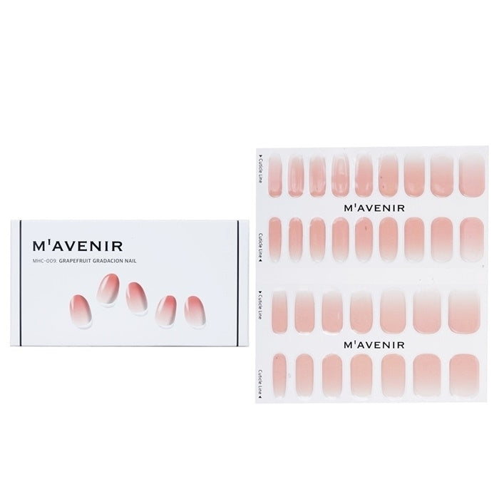 Mavenir Nail Sticker (Pink) -  Grapefruit Gradacion Nail 32pcs Image 1
