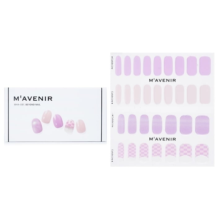 Mavenir Nail Sticker (Purple) - Beyond Nail 32pcs Image 1