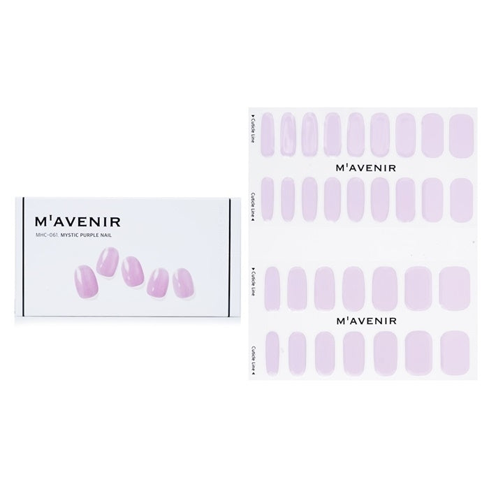 Mavenir Nail Sticker (Purple) - Mystic Purple Nail 32pcs Image 1