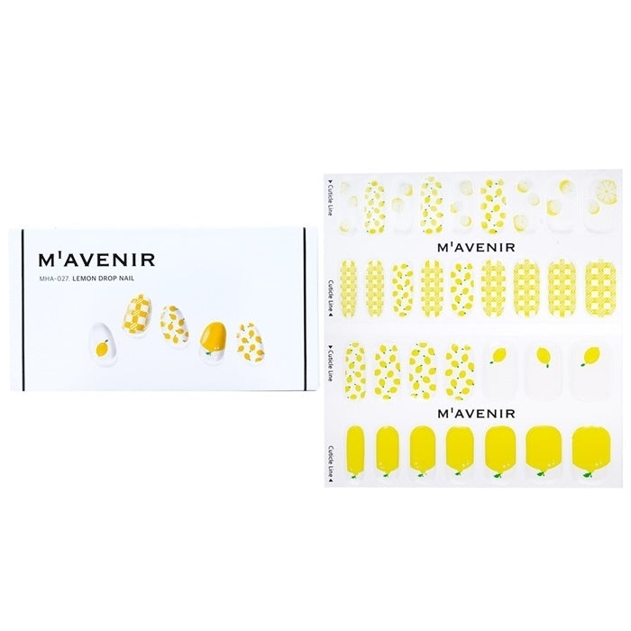 Mavenir Nail Sticker (Yellow) -  Lemon Drop Nail 32pcs Image 1