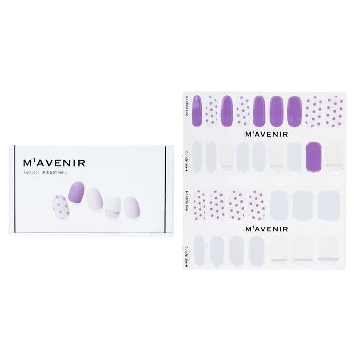 Mavenir Nail Sticker (Patterned) - Iris Dot Nail 32pcs Image 1