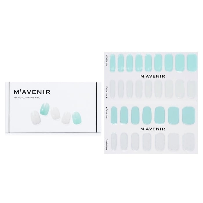 Mavenir Nail Sticker (Assorted Colour) - Mintnic Nail 32pcs Image 1