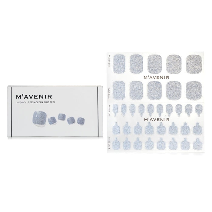 Mavenir Nail Sticker (Blue) - Fiesta Ocean Blue 32pcs Image 1