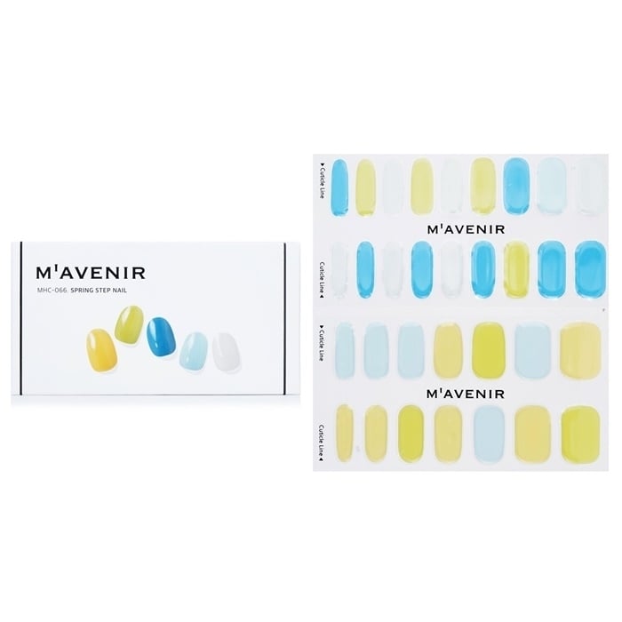 Mavenir Nail Sticker (Assorted Colour) - Spring Step Nail 32pcs Image 1