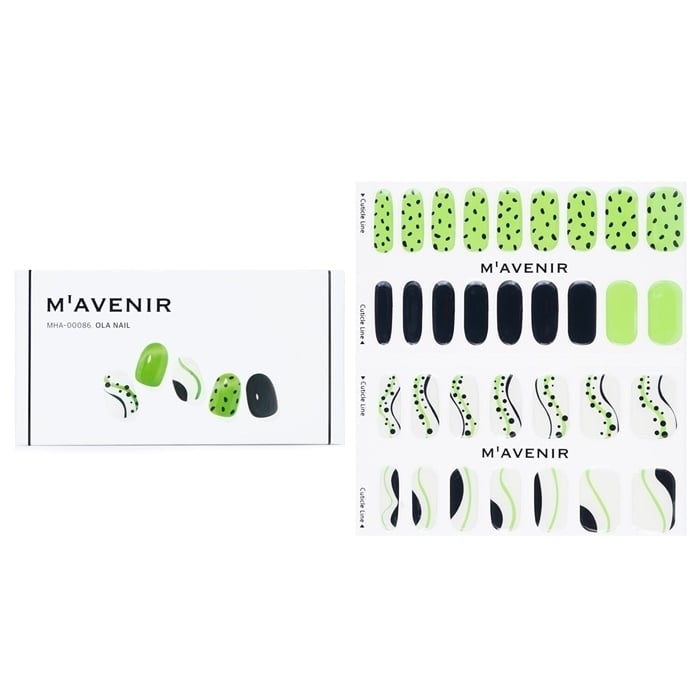 Mavenir Nail Sticker (Patterned) - Ola Nail 32pcs Image 1