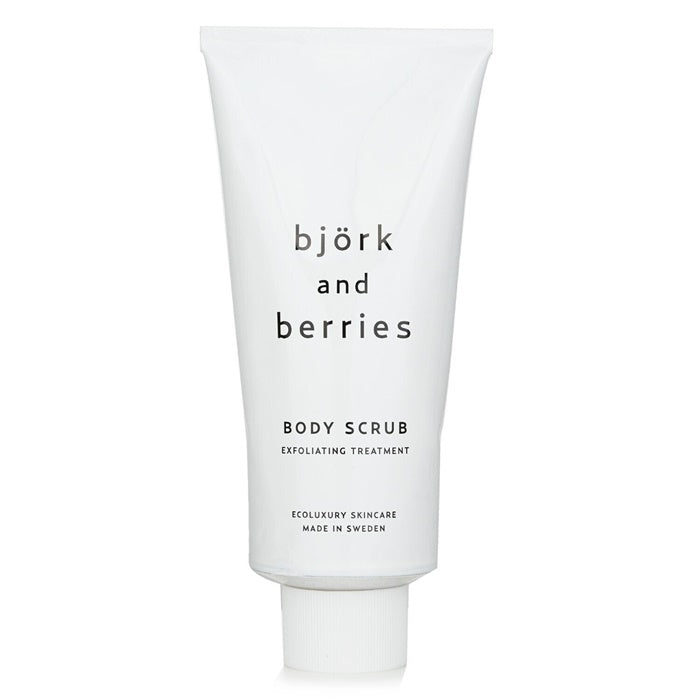 Bjork & Berries Body Scrub Creamy Exfoliating Treatment 200ml/6.76oz Image 1