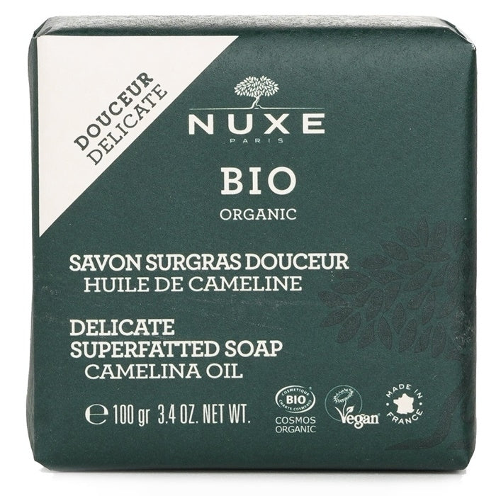 Nuxe Bio Organic Delicate Superfatted Soap Camelina Oil 100g/3.4oz Image 1