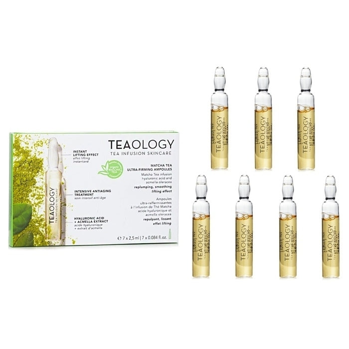 Teaology Matcha Tea Ultra Firming Ampoules 7x2.5ml/0.084oz Image 1