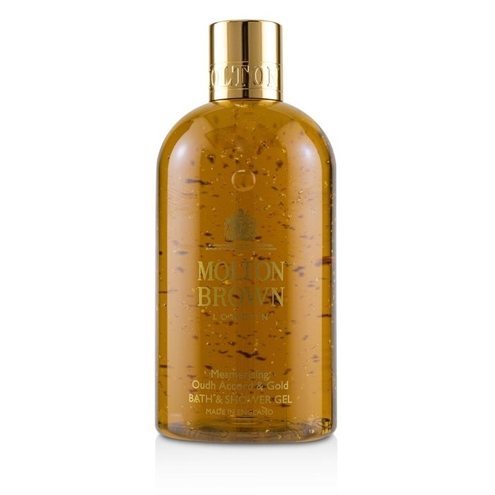 Molton Brown Mesmerising Oudh Accord and Gold Bath and Shower Gel 300ml/10oz Image 1