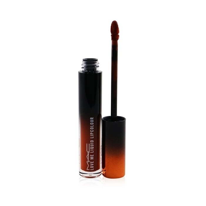 MAC Love Me Liquid Lipcolour - 487 My Lips Are Insured (Intense Burnt Orange) 3.1ml/0.1oz Image 1