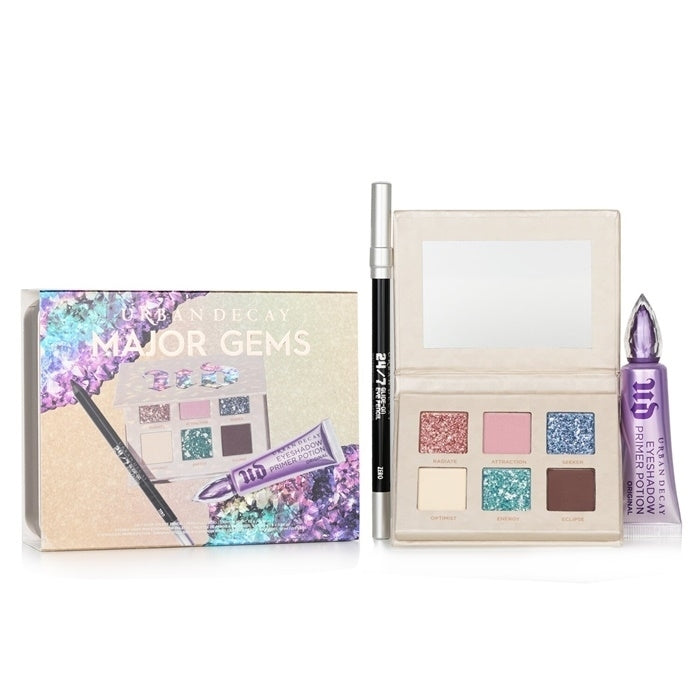 Urban Decay Stoned Vibes Major Gems Set: (1x Mini Eyeshadow Palette + 1x Eye Pencil + 1x Eyeshadow Primer) 3pcs Image 1