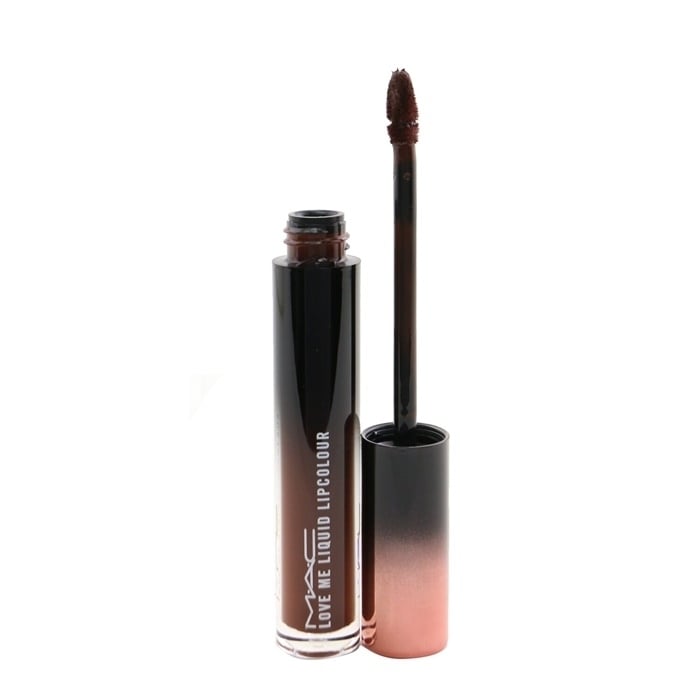 MAC Love Me Liquid Lipcolour - 496 I Vote For Me (Brown) 3.1ml/0.1oz Image 1