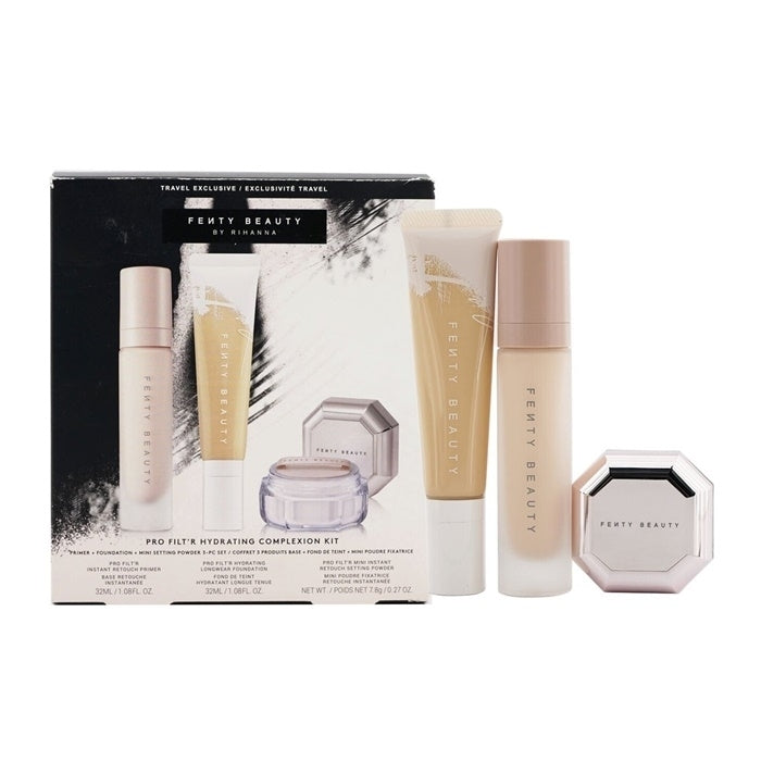 Fenty Beauty by Rihanna Pro FiltR Hydrating Complexion Kit: Foundation 32ml + Primer 32ml + Instant Retouch Setting Image 1