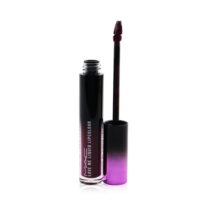 MAC Love Me Liquid Lipcolour -  488 Been There Plum That (Deep Grey Purple) 3.1ml/0.1oz Image 1