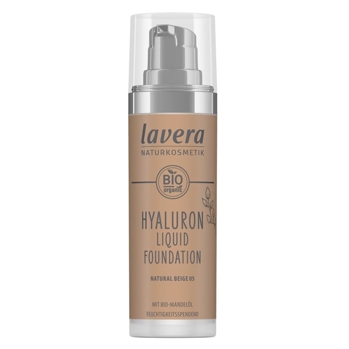 Lavera Hyaluron Liquid Foundation - 05 Natural Beige 30ml/1oz Image 1