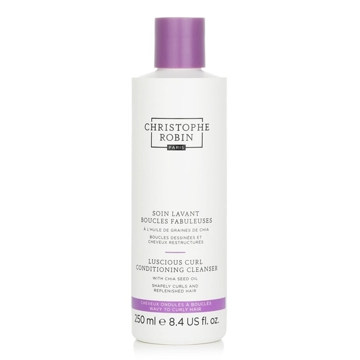 Christophe Robin Luscious Curl Conditioning Cleanser with Chia Seed Oil 250ml/8.4oz Image 1