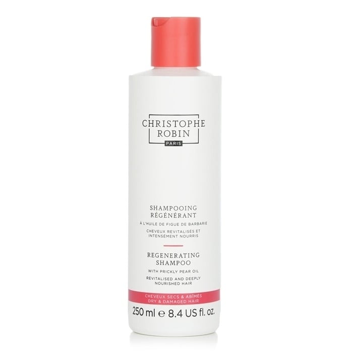 Christophe Robin Regenerating Shampoo with Prickly Pear Oil - Dry & Damaged Hair 250ml/8.4oz Image 1