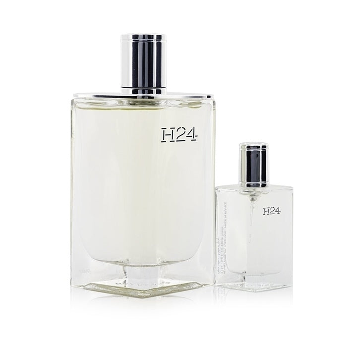 Hermes H24 Coffret: Eau De Toilette Spray 100ml/3.3oz + Eau De Toilette Spray 12.5ml/0.42oz 2pcs Image 1