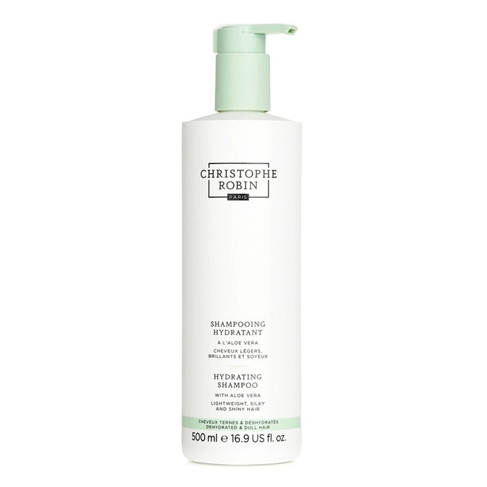 Christophe Robin Hydrating Shampoo with Aloe Vera 500ml/16.9oz Image 1