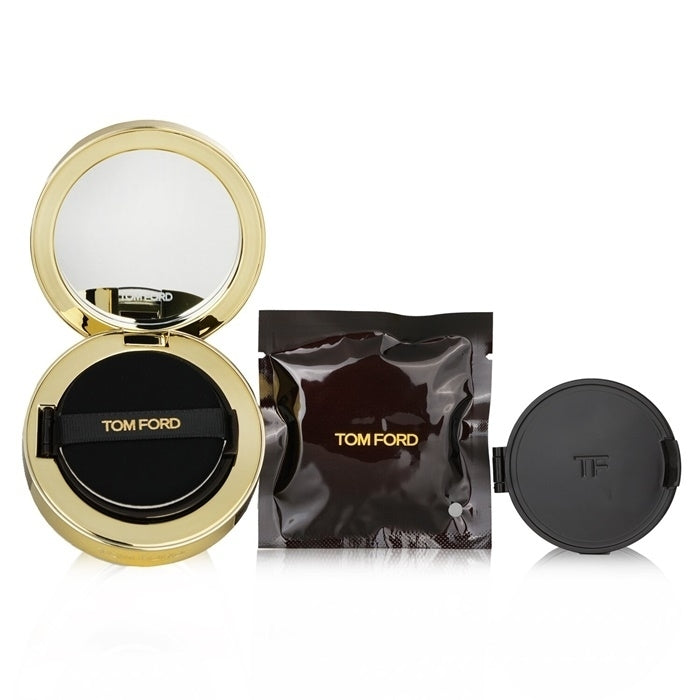 Tom Ford Shade And Illuminate Foundation Soft Radiance Cushion Compact SPF 45 With Extra Refill - # 0.4 Rose Image 2
