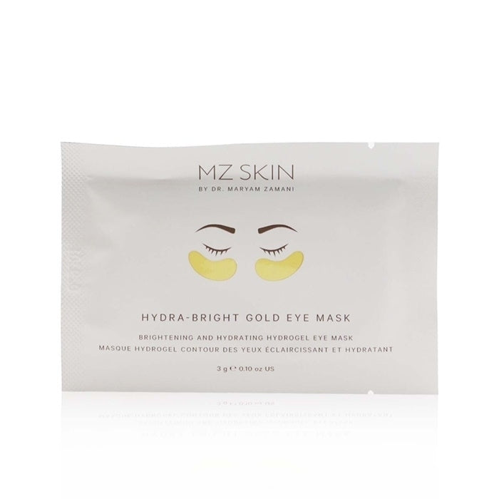 MZ Skin Hydra-Bright Gold Eye Mask 5x 3g/0.1oz Image 1