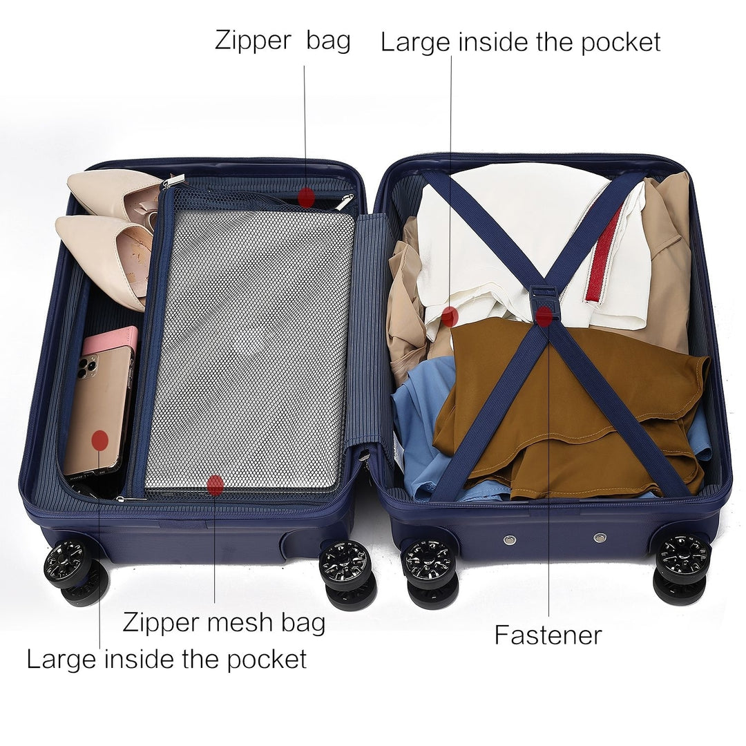 Tulum Luggage Set Extra Large and Large - 2 pieces by Mia K Image 10